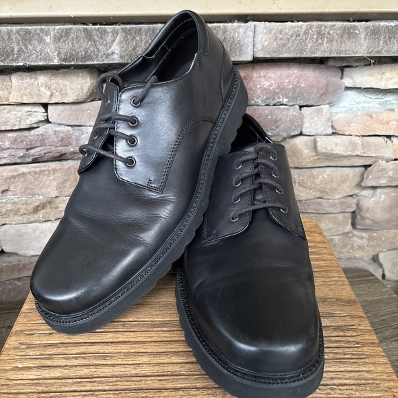 Rockport Hydro-Shield Waterproof Bk 15 Leather Oxford Shoes Men Lace-up Firm Toe
